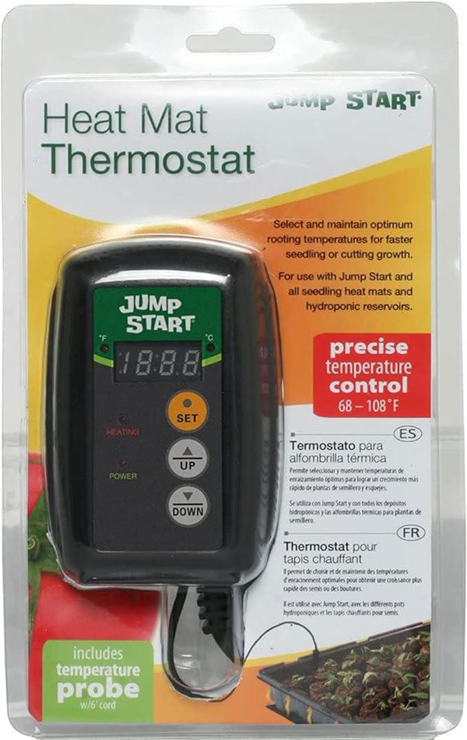 Jump Start Digital Temperature Controller for Heat Mats