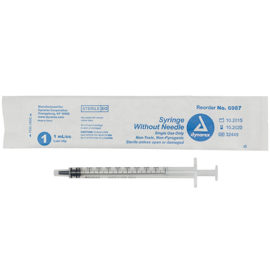 Dynarex Syringe - Luer Lock, 10 cc