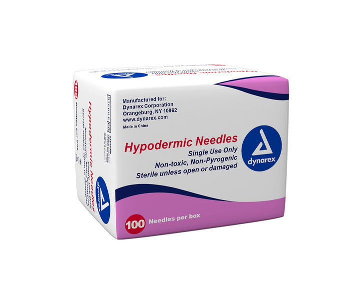 Dynarex Hypodermic Needles - 18G x 1 1/2"