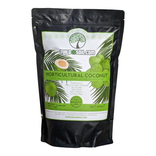 BuildASoil Coconut Water Powder - Raw Freeze Dried Organic