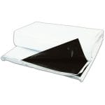 10'x25' Black & White Poly